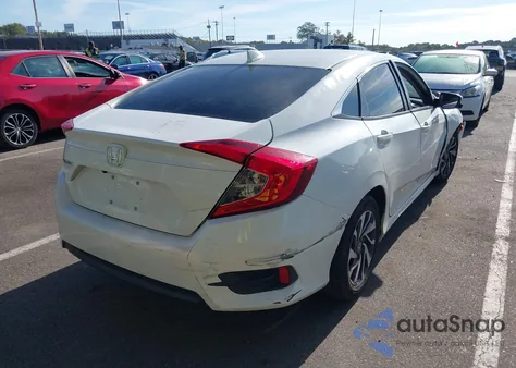 2017 Honda Civic Ex z USA, uszkodzony, nr VIN 2HGFC2F76HH531343